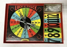VTG Luck-A-Chuck by Selchow & Righter No. 19 game, Rare Find