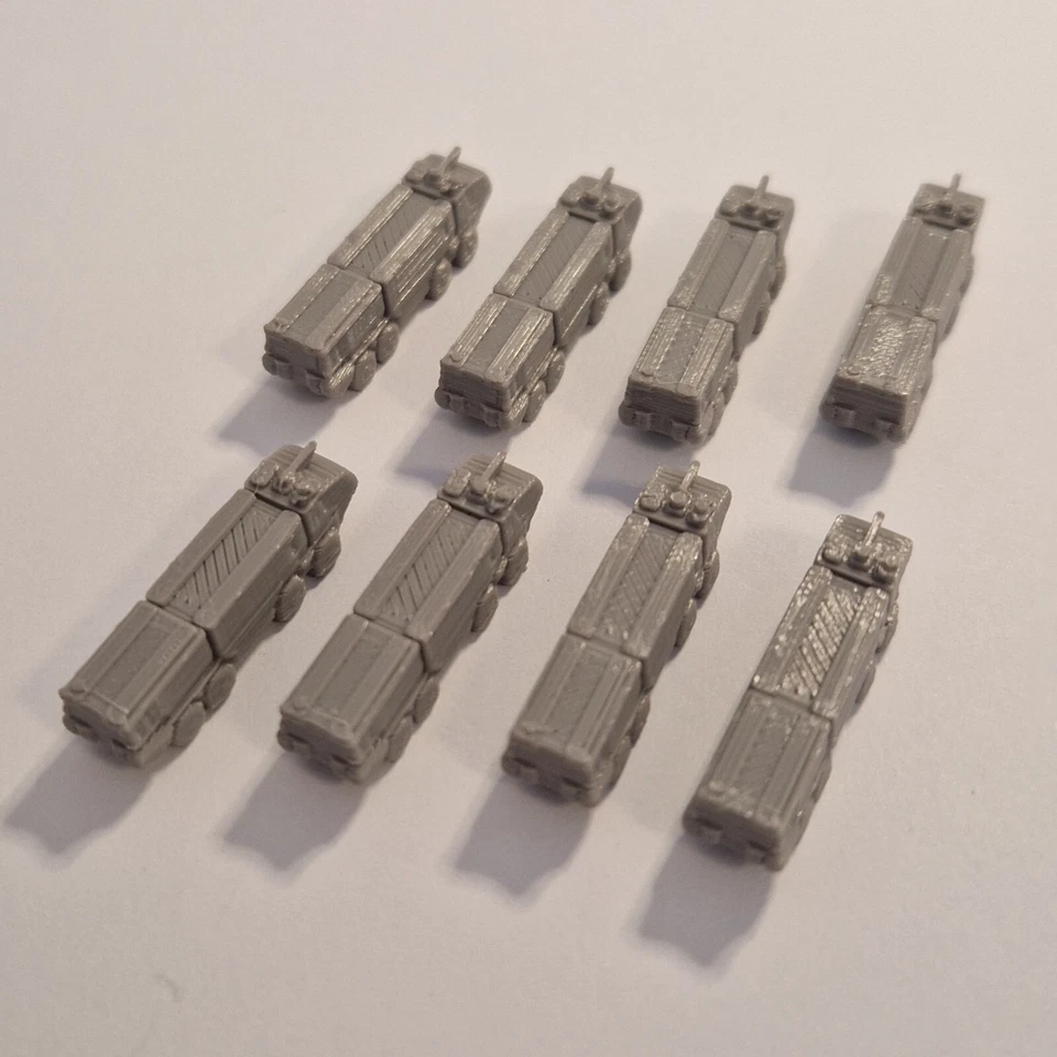 x8 Panther Aeroporto Camion Pompieri Aereo Veicolo GSE 1:350 1:400 1:500 Scala - Immagine 4 di 4