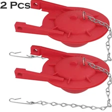 2 Pcs Toilet Flapper Ultra High Performance Universal Flapper 3-In Flush Valves