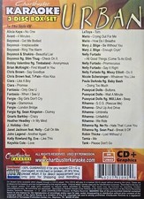 URBAN HITS 3CDGS CHARTBUSTER KARAOKE LOT VA