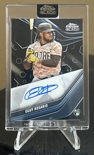 2023 TOPPS CHROME BLACK EGUY ROSARIO ROOKIE RC ENCASED AUTO PADRES
