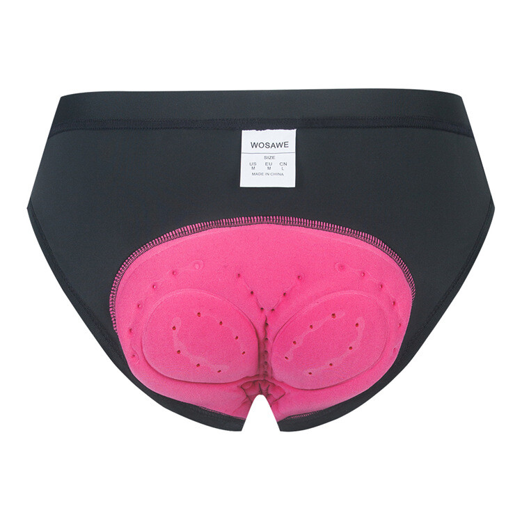 Para mujeres Ciclismo Ropa Interior Pantalones Cortos 3D Almohadilla de Silicona Ligeros MTB Bicicleta Calzoncillos