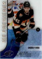 2015-16 Upper Deck Ice Premieres Chris Wideman RC 689/1999 #135