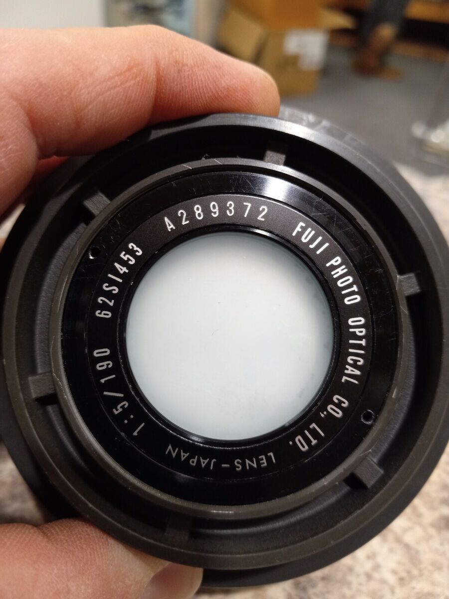 Fuji Photo Optical Lens 1:5/190 | eBay Fuji Photo Optical Lens 1:5/190 | eBay