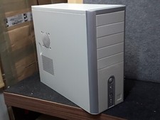 Pc Gehäuse Leergehäuse ATX Midi Tower unben...