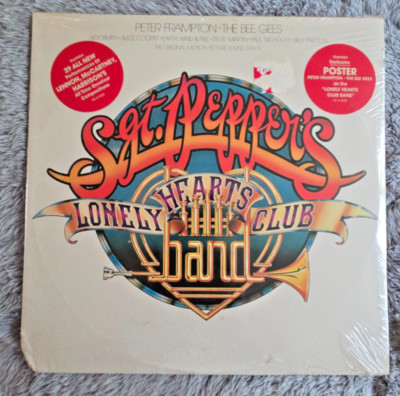 Vinyl LP - Peter Frampton & The Bee Gees Sgt Pepper's Lonely Hearts Club Band