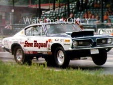 Steve Bagwell 1968 Plymouth "HEMI" 'Cuda AA/Super Stocker PHOTO! #(3)