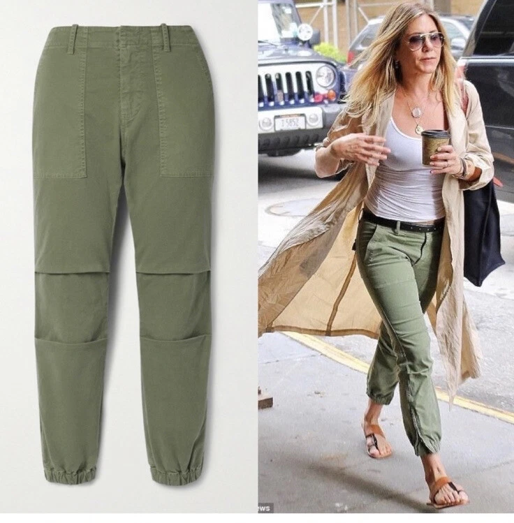 Green army pants women's deals