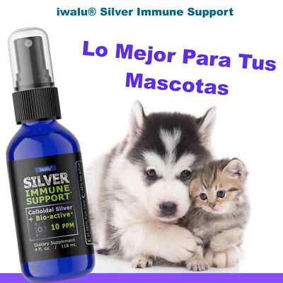Mejor Soporte Inmunológico Perros Gatos Mascotas Infecciones Abscesos Hongo 4oz
