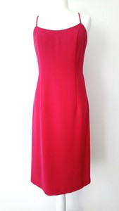 JOSEPH-RIBHOFF-SIZE-10-LADIES-RED-DESIGNER-STRAPPY-DRESS-FREE-P-P