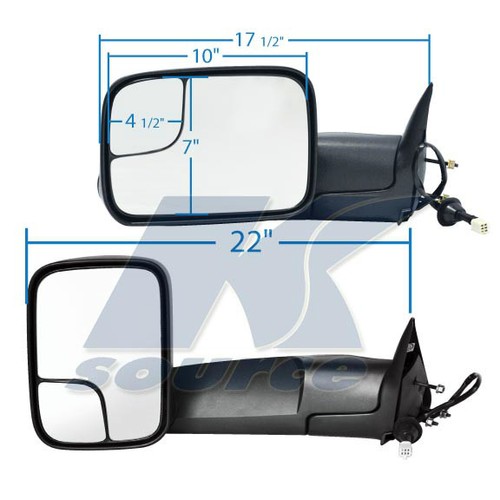 19982001 DODGE RAM 1500 / 19982002 DODGE RAM 2500 3500 POWER HEATED