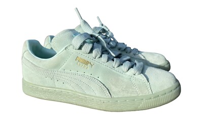 Puma Suede Classic Mono Iced GS Youth Shoes Size 6 Womans 7.5 Sneakers 360231 03