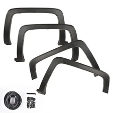 Factory Style Fender Flares Fit For 2014-2019 Chevy Silverado 1500 2500 3500 New