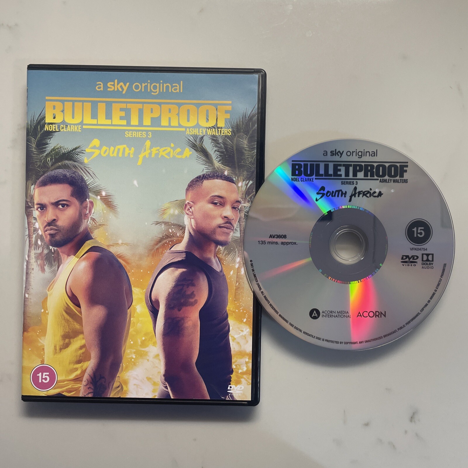Bulletproof Series 3: The South Africa Specials DVD - Very Good three acorn sky