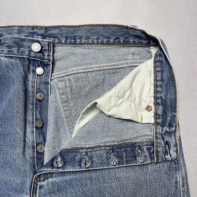 Vintage 90s Levi's 501XX Denim Jeans Made In USA 36x40 Fit