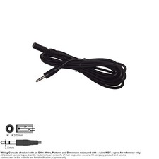 Cable Audio Stereo Mini Plug 3.5mm 1/8" Female Male 12FT Extension 101015