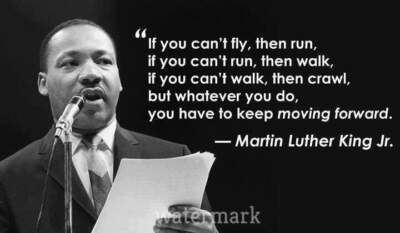 ''IF YOU CAN'T FLY, THEN RUN, IF YOU CAN'T RUN QUOTE PUBLICITY PHOTO 8 X 10 