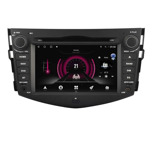 Android 14 Car Radio GPS CD DVD Player CarPlay For Toyota RAV4 2006-2012 8 Core