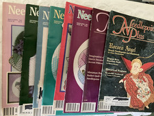 Needlepoint Plus Magazines Lot of 8 Years 1989-1990-1992-1993 Cover Owner Name