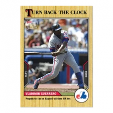 VLADIMIR GUERRERO 2021 TOPPS NOW TURN BACK THE CLOCK #143 MONTREAL EXPOS