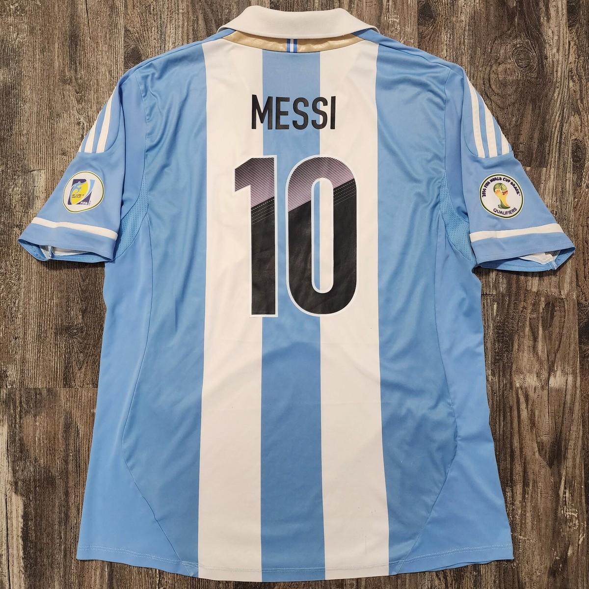 adidas MESSI サッカーユニフォーム　XL 2012 Adidas Argentina Home Soccer Jersey Lionel Messi Men XL