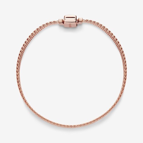 New 100%Genuine Authentic Pandora Rose Gold Reflexions Mesh Bracelet 587712-16cm - Picture 3 of 8