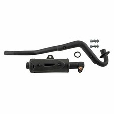 28mm Exhaust Pipe Muffler For 110cc 125 150cc Atv Go Kart Quad Buggy