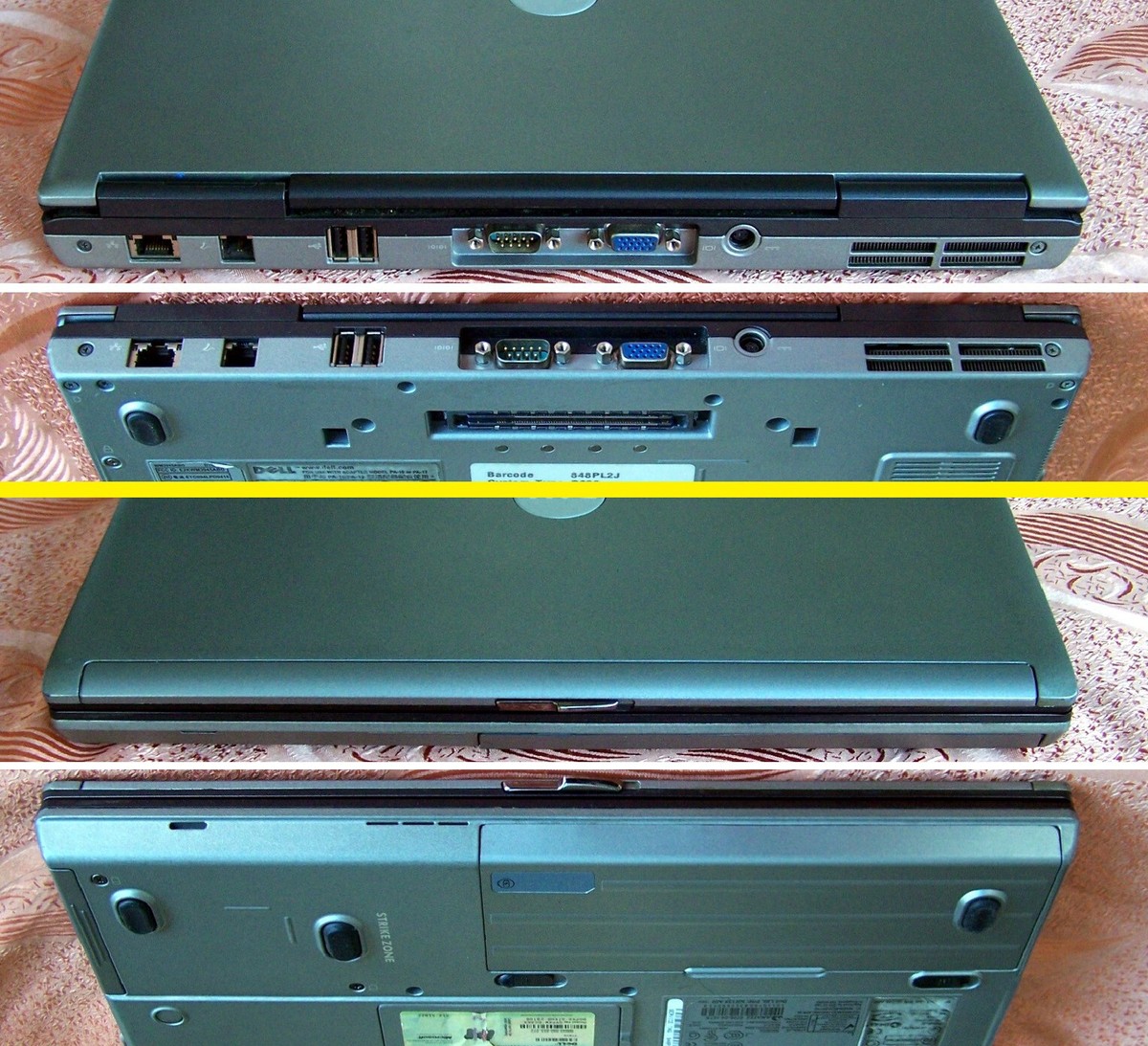 Dell Latitude D620 Intel Core Duo 1.83GHZ, 4GB, 250GB, WiFi Serial