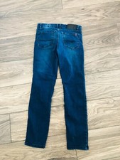Buffalo David Bitton Evan Slim Straight Fit Blue Denim Jeans Boys Size 14