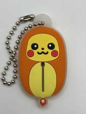Pokemon Pikachu Key Chain Rubber Charm Bandai Japanese Nintendo From 2016 Japan