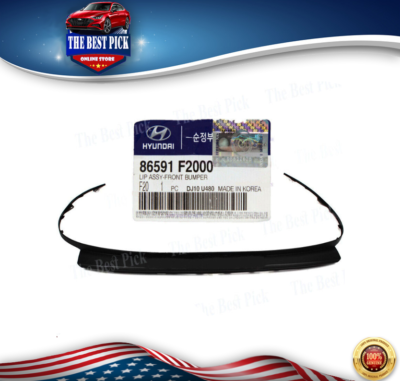 Front Bumper Lower Deflector LIP ⭐OEM⭐ 86591F2000 fits Elantra