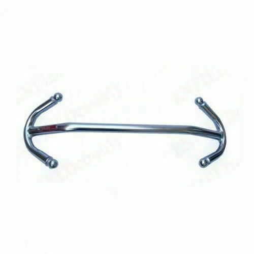 FüR Royal Enfield Solid Schwer Anker Stil Vorne Chrom Bein Schutz Crash Leiste-image