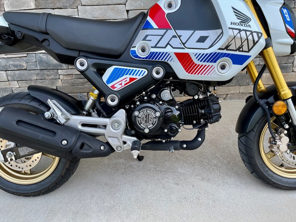 2022+ Honda Grom 125cc Billet Aluminum Engine Ring Case Clutch Cover - Image 3 of 4