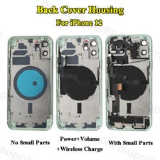 Back Cover Housing Rear Battery Door Frame Replacement Part for iPhone 12 6.1"