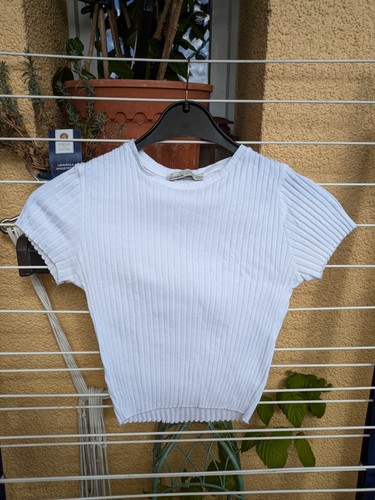 Pull&Bear *Cropped - Ripp Shirt* Gr. XS
