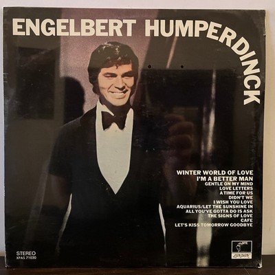 ENGELBERT HUMPERDINK - Self Titled (1969) - 12'' Vinyl Record LP - SEALED