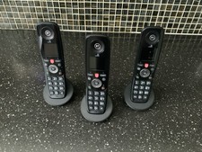 BT Advanced Trio Triple Cordless Phone with Telephone Answer Machine and Blocker