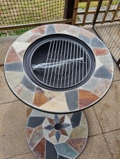 Coffee Table/Firepit/barbecue,mosaic tiled top