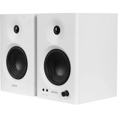 Edifier MR4 kompakte 2.0 Aktive Studiomonitore White (21 Watt RMS)