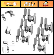 1" Thumb Operated Offset Cam Lock - RV Compartment Latch, Non-Locking Thumb Turn