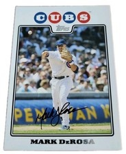 2008 Topps Mark DeRosa Chicago Cubs #CHC12 MLB Baseball Card (P1