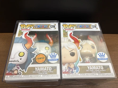 Yamato Funko Pop! 1316 CHASE BUNDLE One Piece Funko Shop Exclusive + Protectors