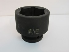 Sunex Tools 576 2-38 Standard Impact Socket 1 Drive 6 Point
