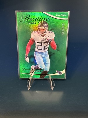 Derrick Henry /199! 2023 Prestige Green Xtra Points #283 Titans, Ravens