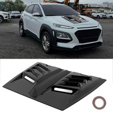 For Hyundai Kona Front Air Flow Intake Hood Scoop Vent Turbo Bonnet Cover Decor