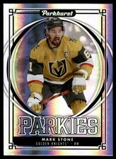 MArk Stone Parkies Insert #P-22 2023-24 Parkhurst Hockey Vegas Golden Knights