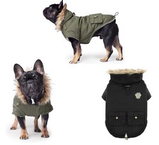 Canada Pooch Hundemantel Alaskan Army Parka Winterparka Hunde Schwarz Gr. 10