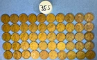 1935-S Lincoln Cent - Wheat Penny - San Francisco - Circulated Roll