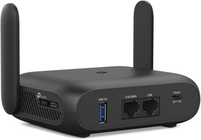 TP-Link TL-WR3602BE WiFi 7 Travel Router USB-Tethering VPN 2,5 Gigabit WAN USB 3