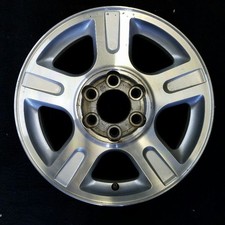 Ford Machined Silver Expedition Oem Wheel 17 2003-2006 Factory Original 3516a Ford Machined Silver Expedition Oem Wheel 17 2003-2006 Factory Original 3516a